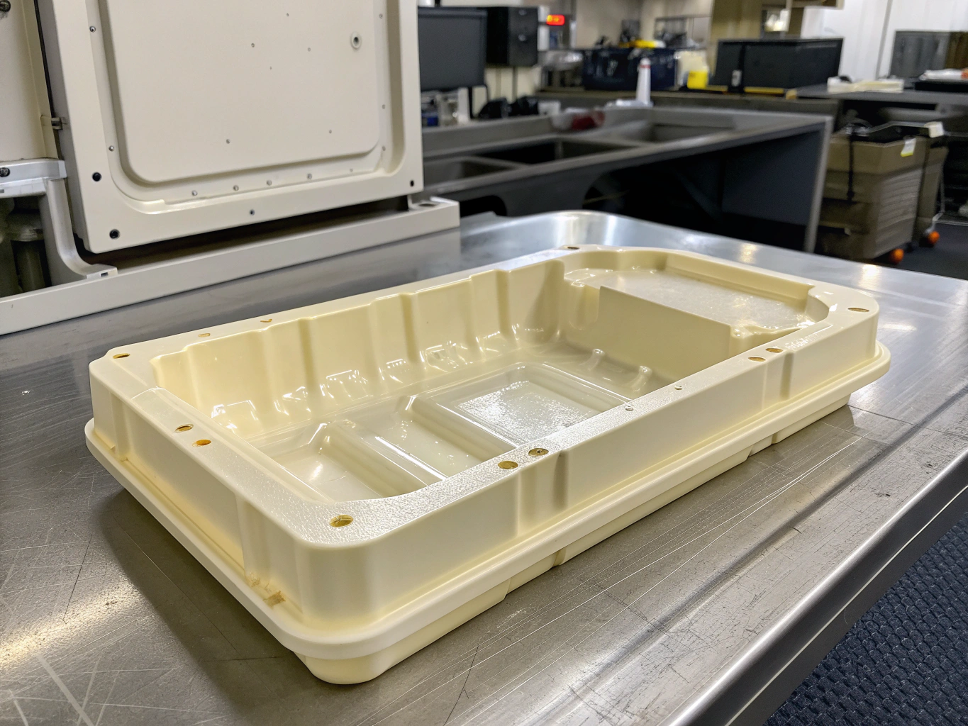 Precision plastic injection molding process
