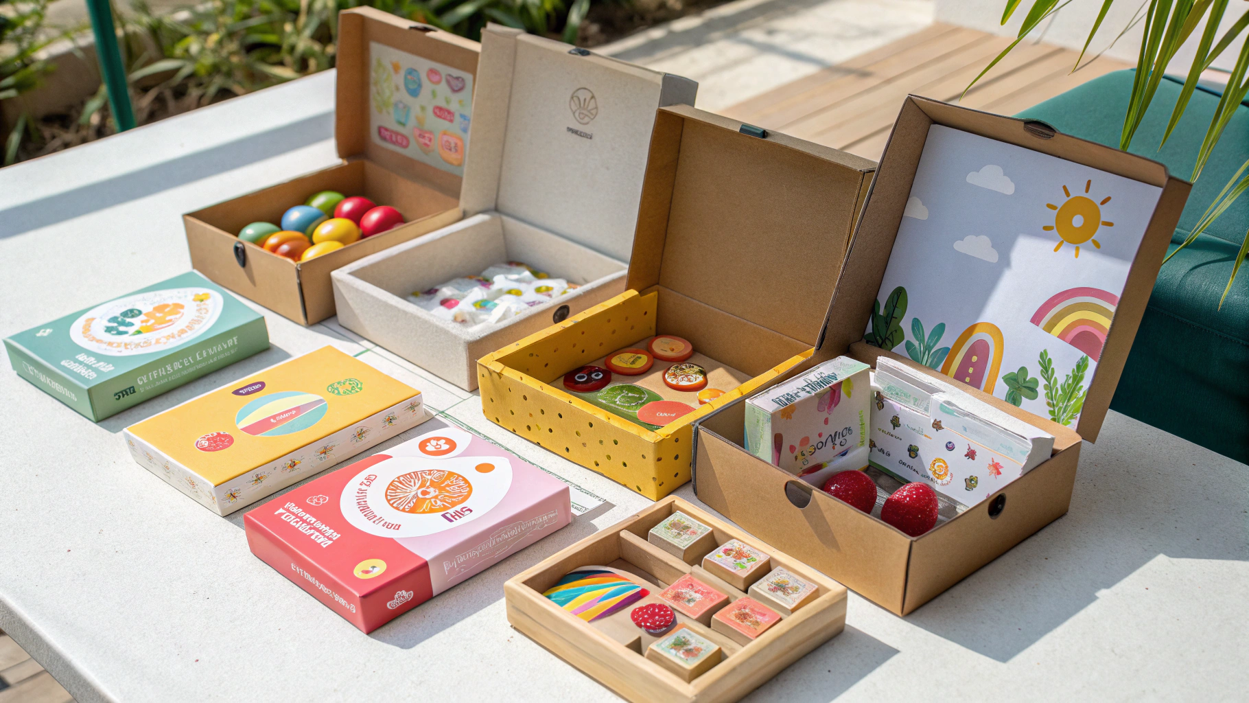 Custom toy packaging boxes and blister cards